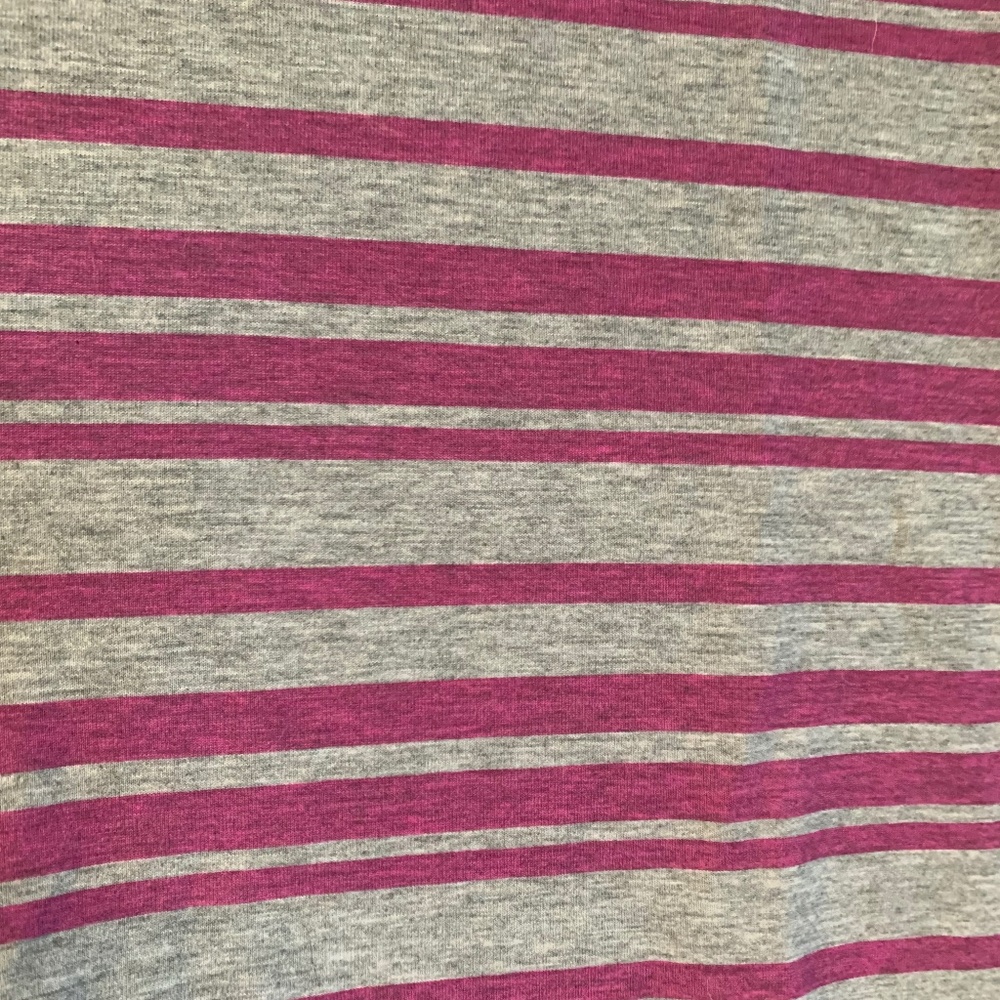 Classic LulaRoe LYNNAE - NEW w/tags - Purple & Gray Stripe. Size: S